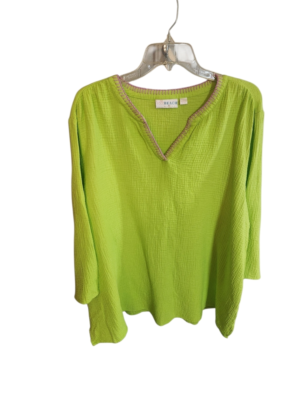 Ladies Tunic Or Cover Up For The Beach! Soft Cotton Material For Comfort.